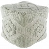 Surya Yolanda YLPF-003 18"H x 18"W x 18"D Pouf