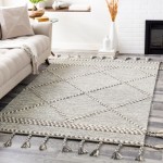 Surya Zanafi Tassels ZTS-2306 5' x 7'6" Rug