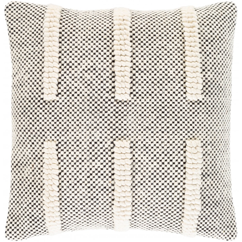 Surya Harlow HRW-001 18" x 18" Pillow Cover Surya Harlow HRW-001 18" x 18" Pillow Cover