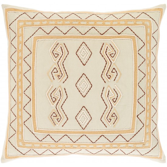 Surya Zulu ZLU-002 20" x 20" Pillow Cover