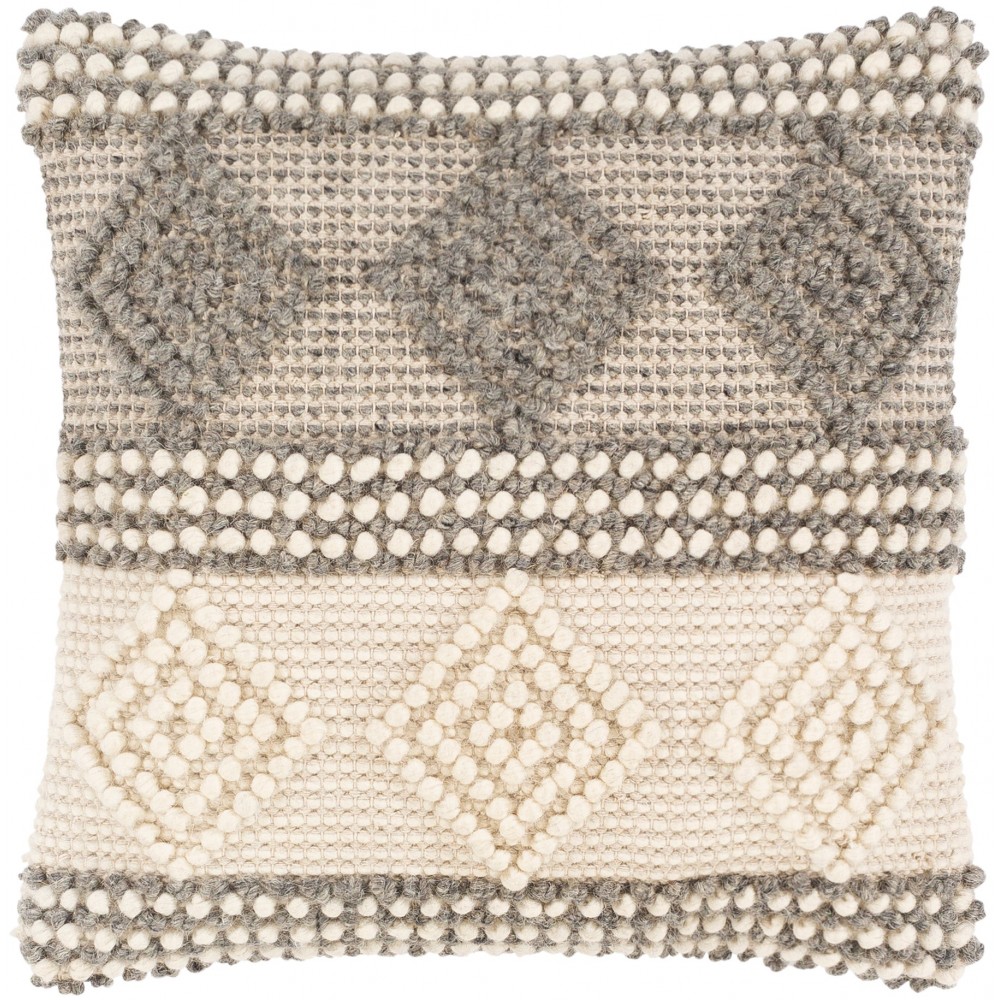 Surya Hygge HYG-001 20" x 20" Pillow Cover Surya Hygge HYG-001 20" x 20" Pillow Cover