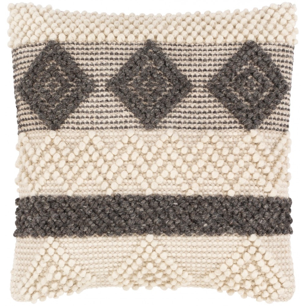 Surya Hygge HYG-002 20" x 20" Pillow Cover Surya Hygge HYG-002 20" x 20" Pillow Cover