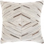 Surya Zander ZND-003 20" x 20" Pillow Cover