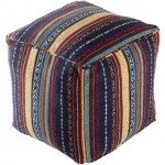Surya Maya MYPF-004 18"H x 18"W x 18"D Pouf