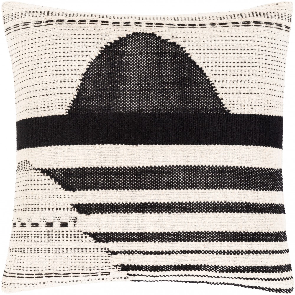 Surya Banksia BKA-001 20" x 20" Pillow Cover Surya Banksia BKA-001 20" x 20" Pillow Cover