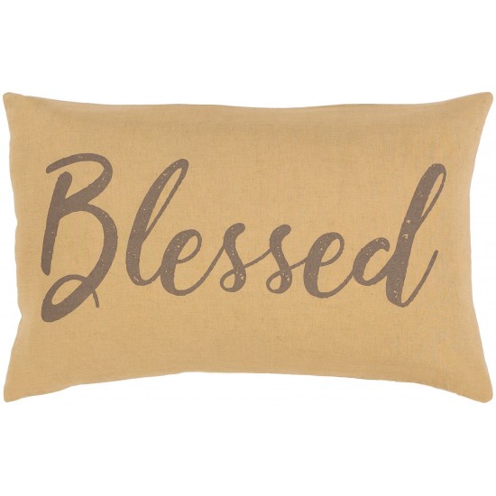 Surya Blessings BSG-002 13" x 20" Pillow Cover