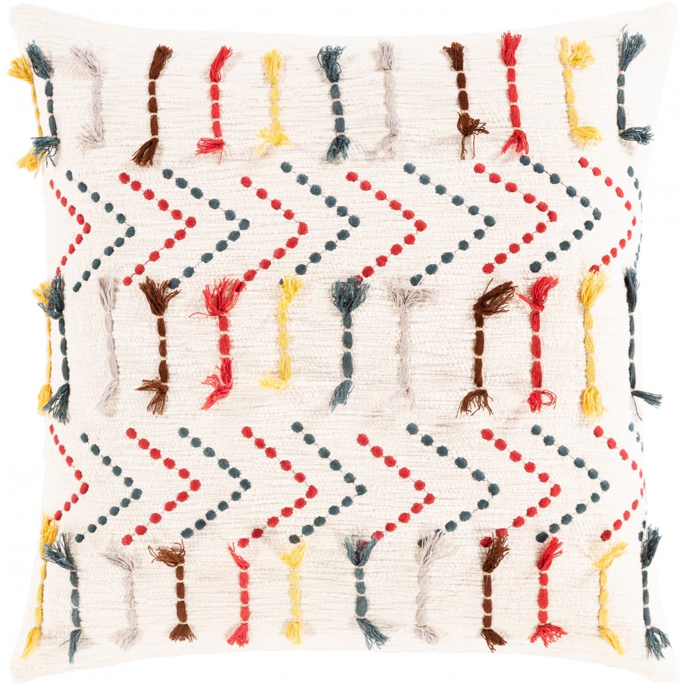 Surya Minka MIK-001 22" x 22" Pillow Cover Surya Minka MIK-001 22" x 22" Pillow Cover