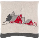 Surya Very Merry VMY-001 18" x 18" Pillow Cover