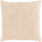 Surya Waffle WFL-006 22" x 22" Pillow Cover