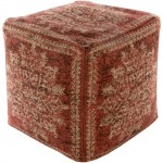 Surya Lendon LDPF-002 18"H x 18"W x 18"D Pouf