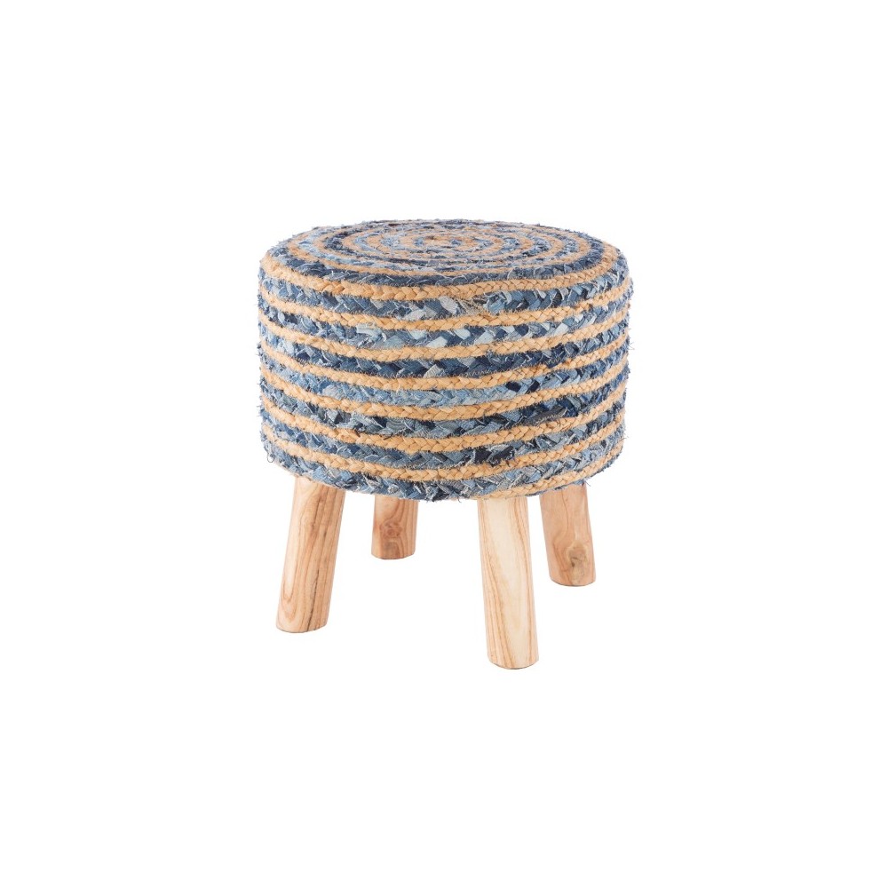 Surya Cambrai CBI-001 16"H x 16"W x 16"D Stool