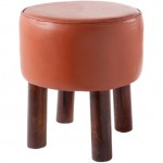 Surya Tariq TAR-001 17"H x 13"W x 13"D Stool
