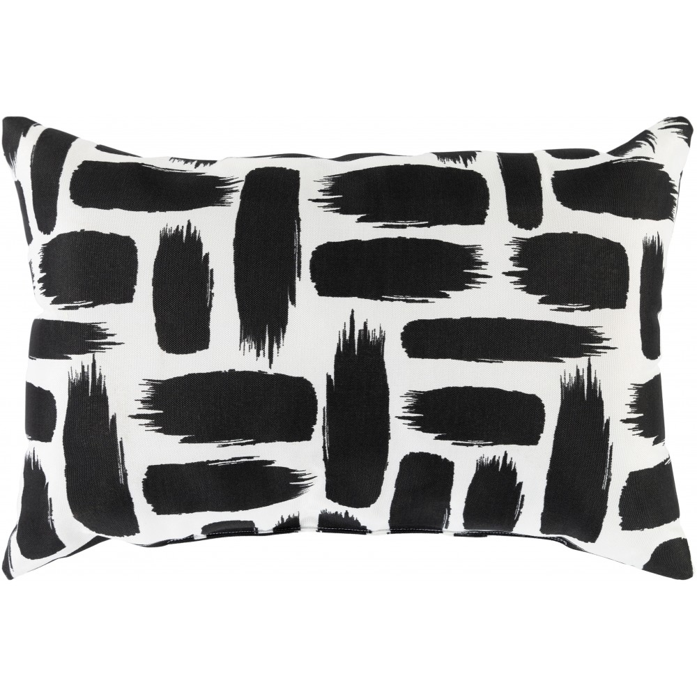 Surya Stroke SRK-003 16" x 16" Pillow Cover Surya Stroke SRK-003 16" x 16" Pillow Cover