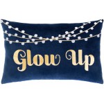 Surya Glow Up GLP-001 13" x 20" Pillow Cover