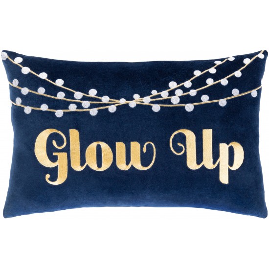 Surya Glow Up GLP-001 13" x 20" Pillow Cover