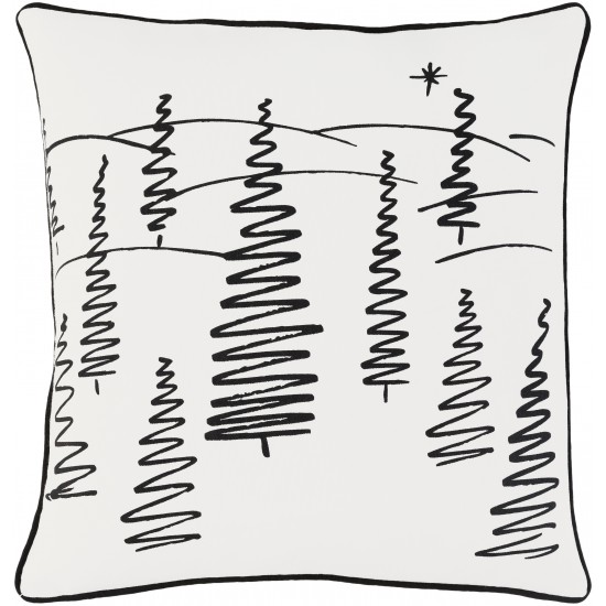 Surya Holiday HOLI-7247 18" x 18" Pillow Cover