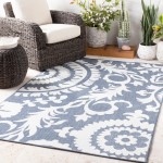 Surya Alfresco ALF-9658 7'3" Round Rug