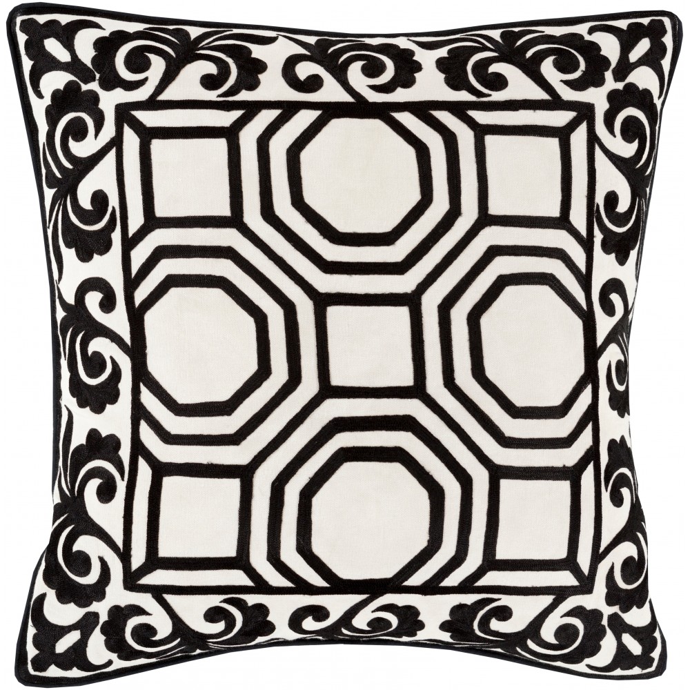 Surya Bel Ami BEL-003 18" x 18" Pillow Cover