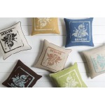 Surya Big Kid Blocks BKB-003 22" x 22" Pillow Cover