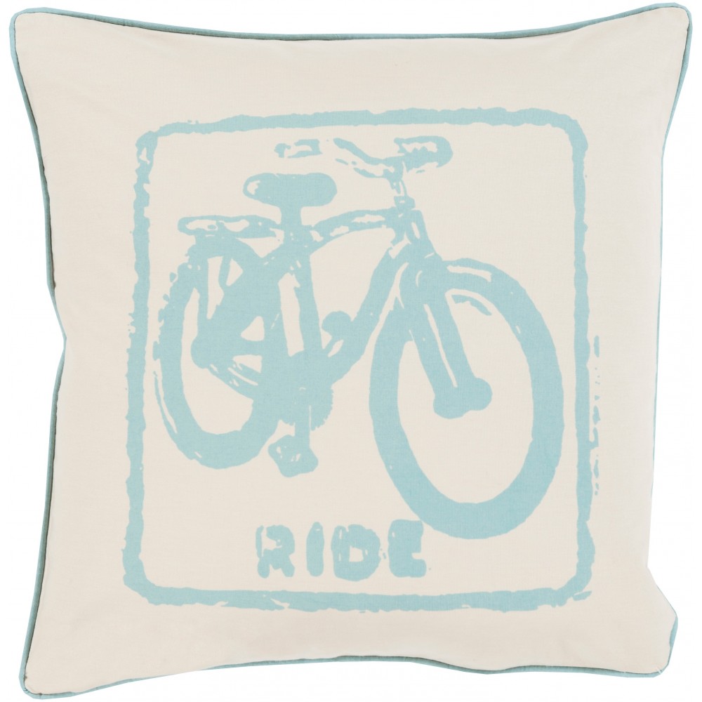 Surya Big Kid Blocks BKB-015 20" x 20" Pillow Cover Surya Big Kid Blocks BKB-015 20" x 20" Pillow Cover