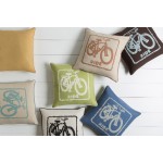 Surya Big Kid Blocks BKB-016 22" x 22" Pillow Cover