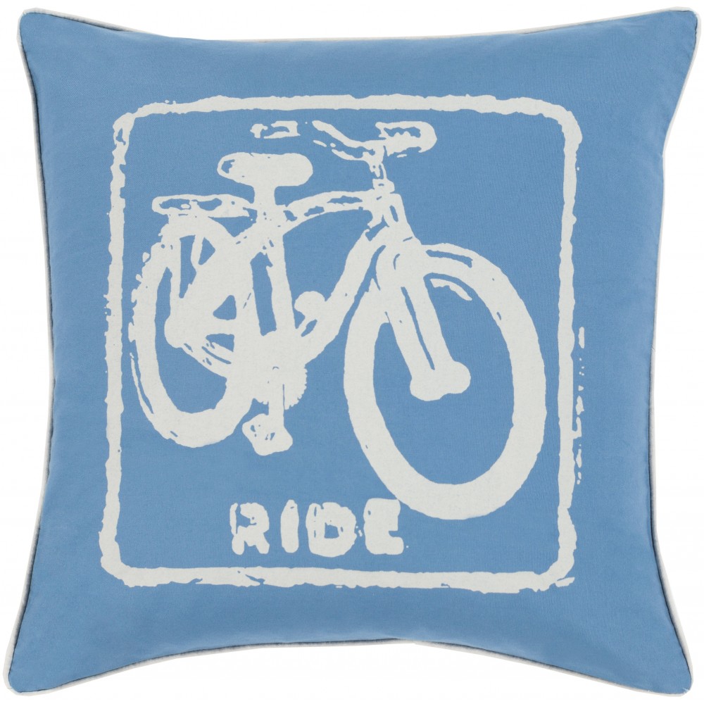 Surya Big Kid Blocks BKB-017 18" x 18" Pillow Cover Surya Big Kid Blocks BKB-017 18" x 18" Pillow Cover