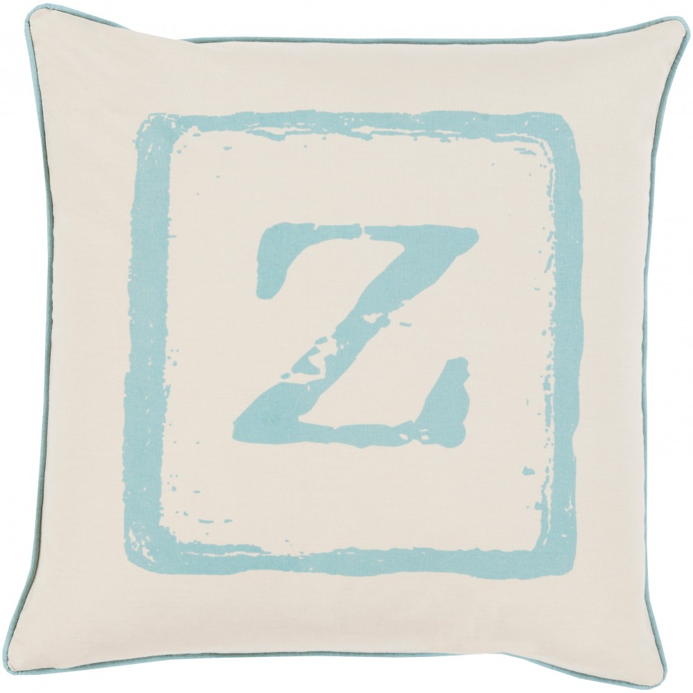 Surya Big Kid Blocks BKB-029 22" x 22" Pillow Cover Surya Big Kid Blocks BKB-029 22" x 22" Pillow Cover