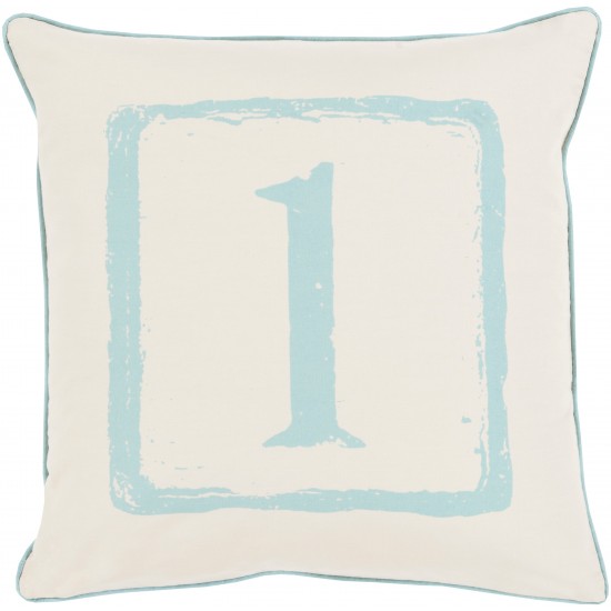 Surya Big Kid Blocks BKB-036 18" x 18" Pillow Cover