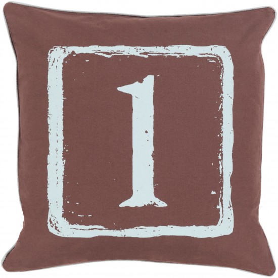 Surya Big Kid Blocks BKB-041 22" x 22" Pillow Cover