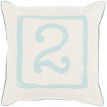 Surya Big Kid Blocks BKB-043 20" x 20" Pillow Cover