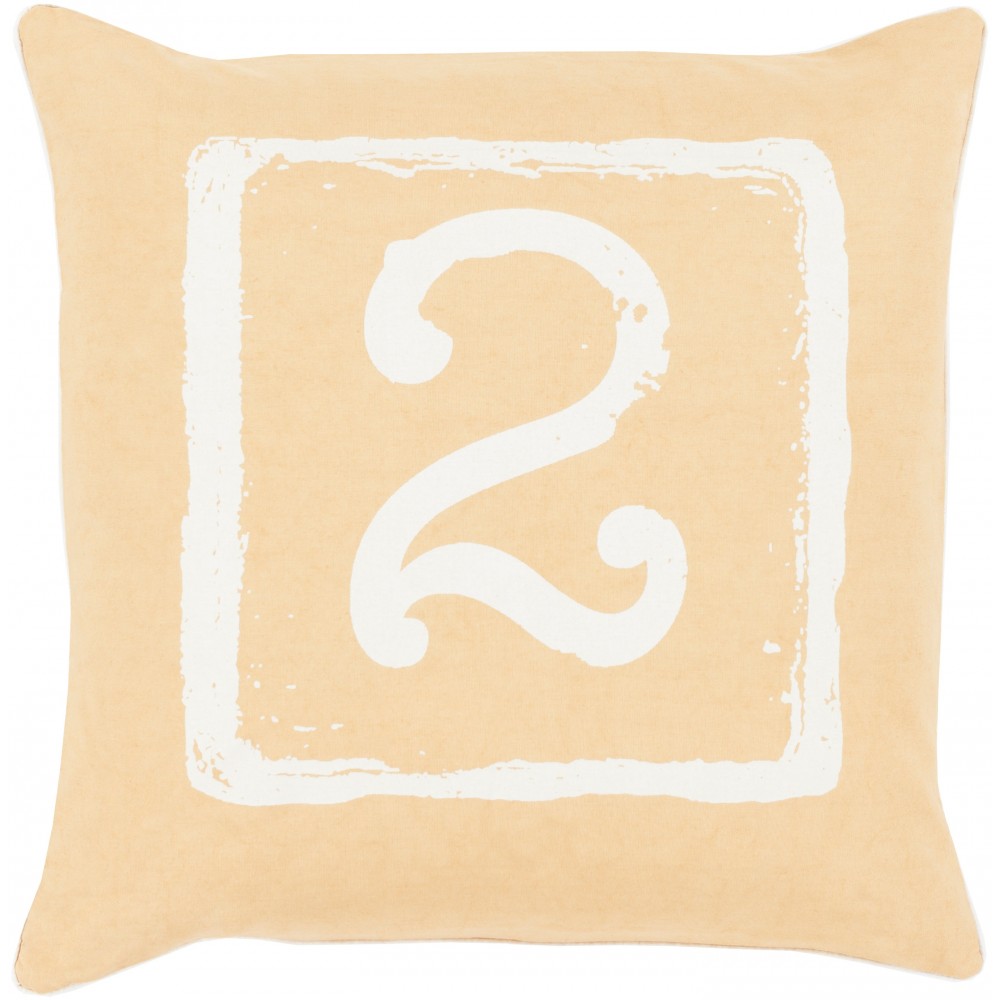 Surya Big Kid Blocks BKB-046 18" x 18" Pillow Cover