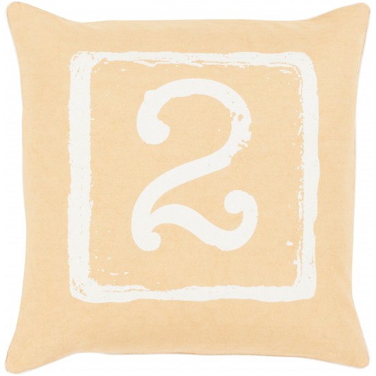 Surya Big Kid Blocks BKB-046 20" x 20" Pillow Cover