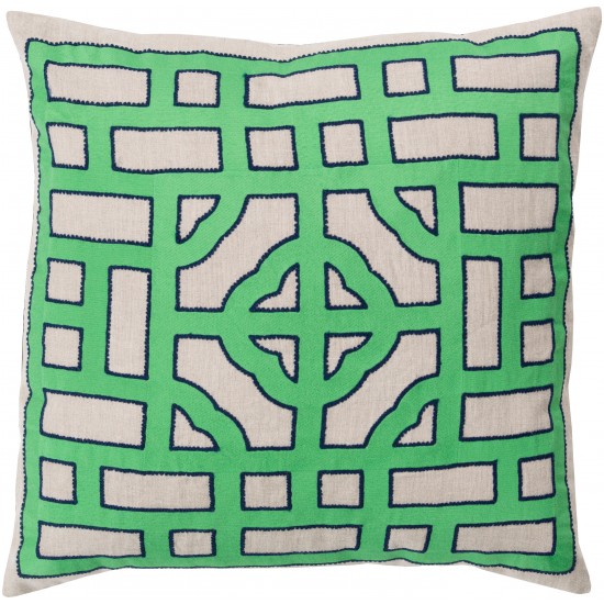 Surya Chinese Gate LD-045 20" x 20" Pillow Cover