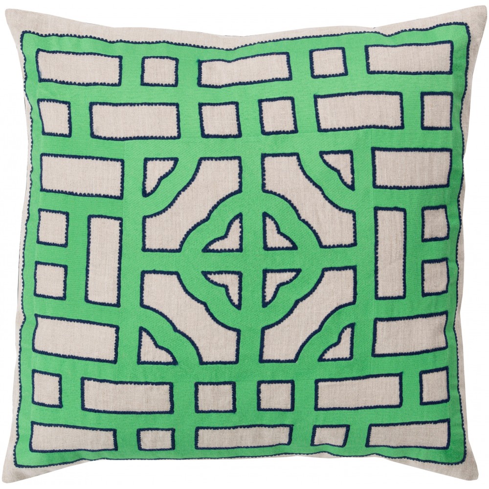 Surya Chinese Gate LD-045 20" x 20" Pillow Cover