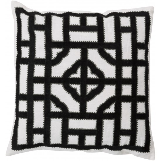 Surya Chinese Gate LD-046 18" x 18" Pillow Cover