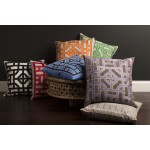 Surya Chinese Gate LD-049 22" x 22" Pillow Cover