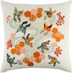 Surya Chinese River CI-001 22" x 22" Pillow Cover