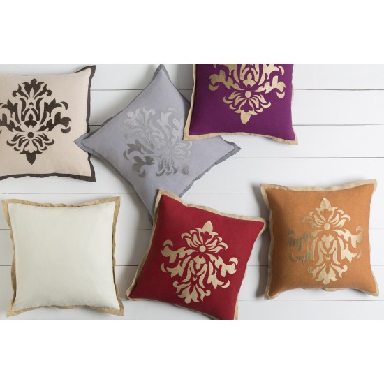 Surya Cosette CT-001 20" x 20" Pillow Cover