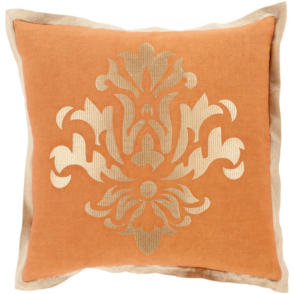 Surya Cosette CT-006 22" x 22" Pillow Cover Surya Cosette CT-006 22" x 22" Pillow Cover