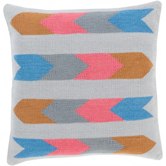 Surya Cotton Kilim CK-010 22" x 22" Pillow Cover