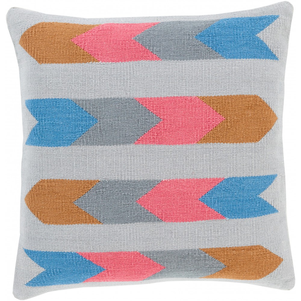 Surya Cotton Kilim CK-010 22" x 22" Pillow Cover Surya Cotton Kilim CK-010 22" x 22" Pillow Cover