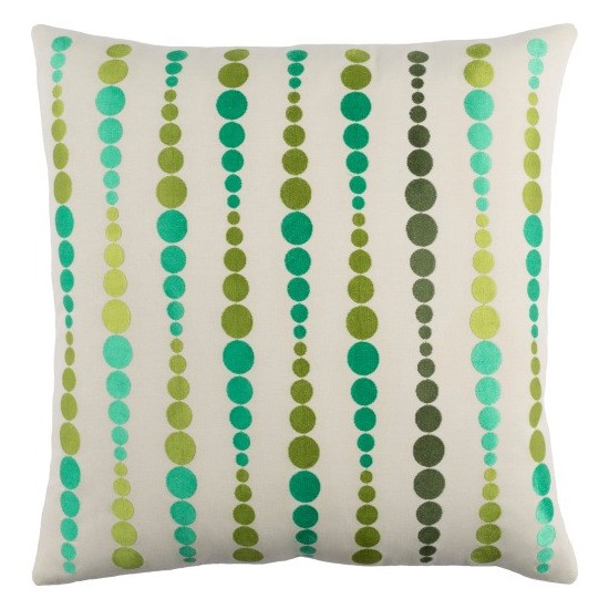 Surya Dewdrop DE-003 22" x 22" Pillow Cover