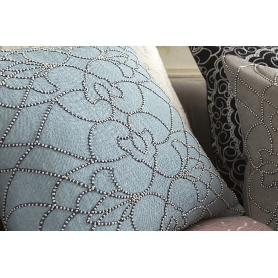 Surya Dotted Pirouette DP-005 22" x 22" Pillow Cover