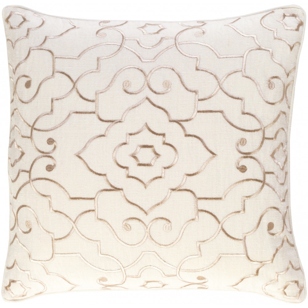 Surya Adagio AO-003 22" x 22" Pillow Cover