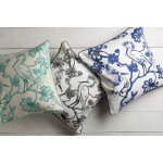 Surya Egrets FBE-001 20" x 20" Pillow Cover