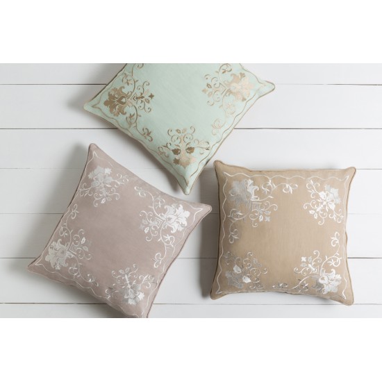 Surya Eloise ELO-001 22" x 22" Pillow Cover