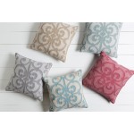 Surya Amelia AL-001 22" x 22" Pillow Cover