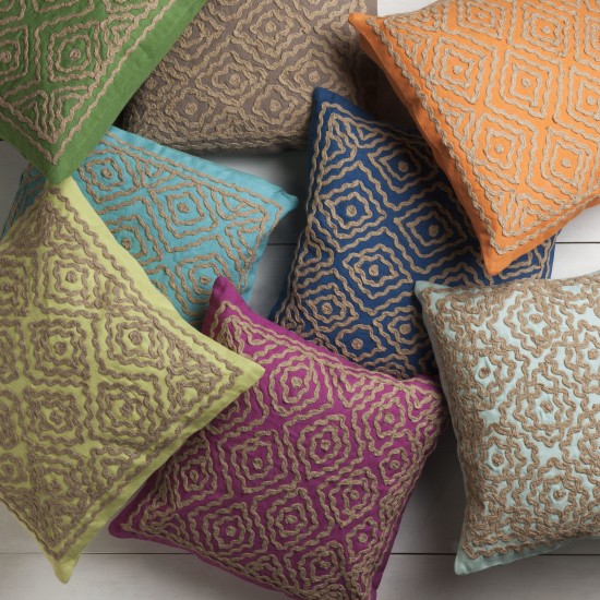 Surya Atlas LD-028 18" x 18" Pillow Cover