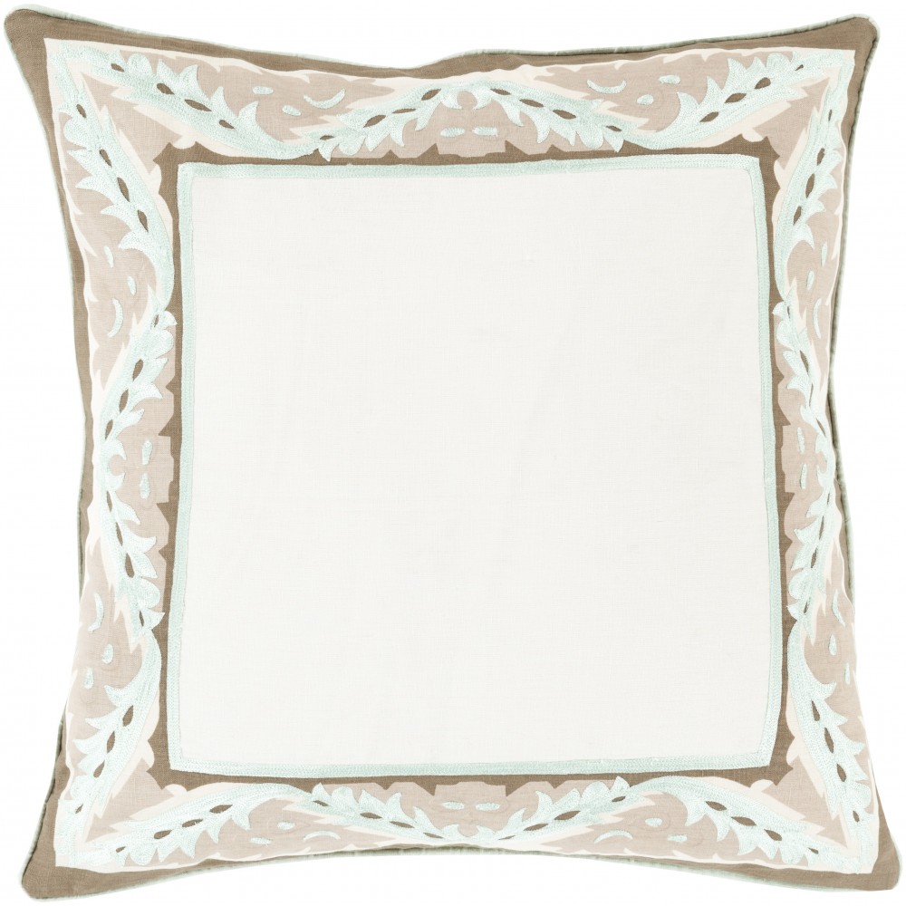 Surya Eugene EUG-001 22" x 22" Pillow Cover Surya Eugene EUG-001 22" x 22" Pillow Cover