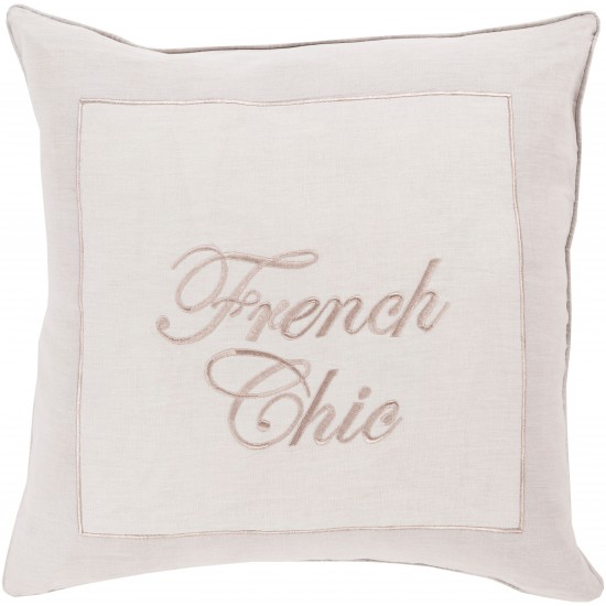 Surya French Chic FRC-002 18" x 18" Pillow Cover